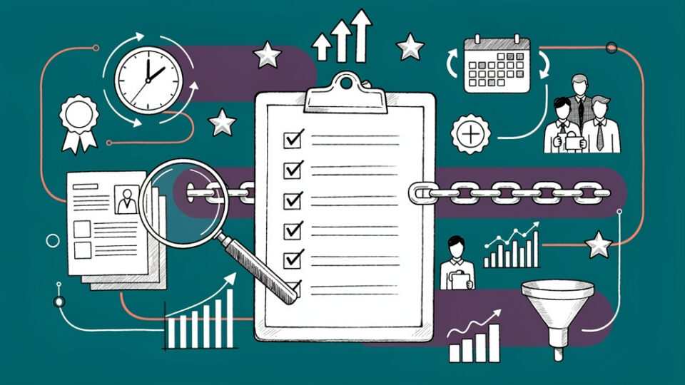 Checklista audytu treści: E-E-A-T, aktualizacja, linkowanie, CTA, konwersja