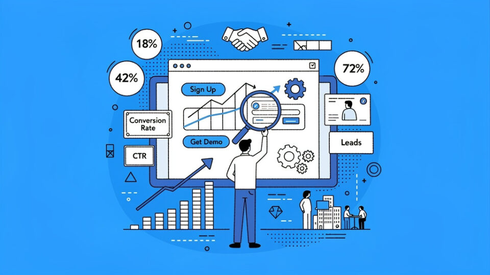 CRO w B2B: jak podnosić konwersję bez przebudowy całej strony