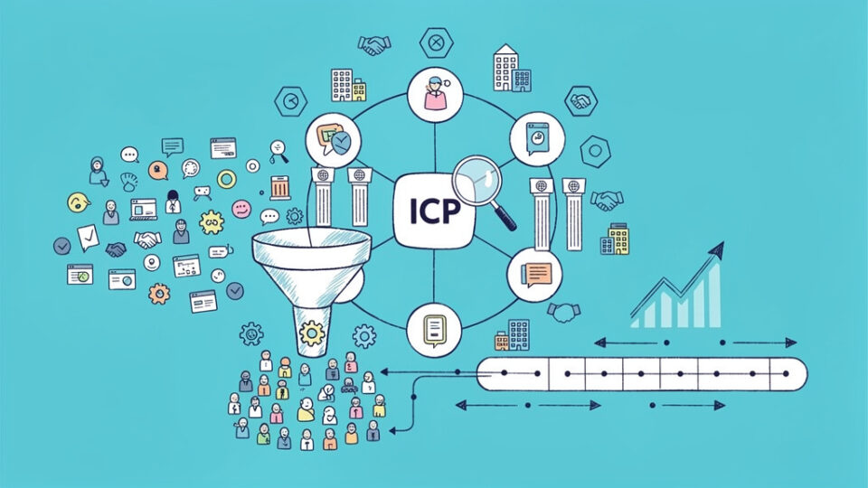 Jak zbudować topic cluster pod ICP (żeby SEO wspierało pipeline, a nie “ruch”)