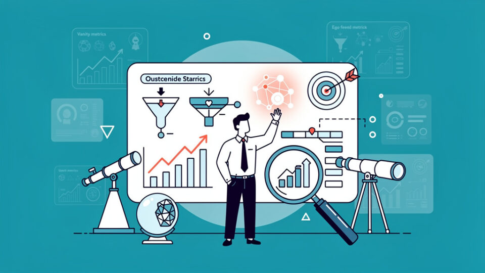 Metryki outbound, które faktycznie przewidują wyniki (a nie tylko karmią ego)